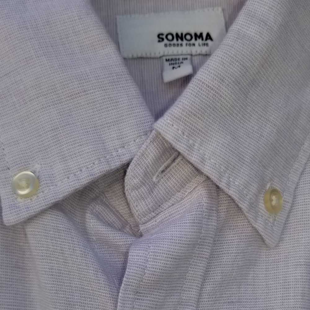 Sonoma Brand Light Purple Men's Medium Shirt